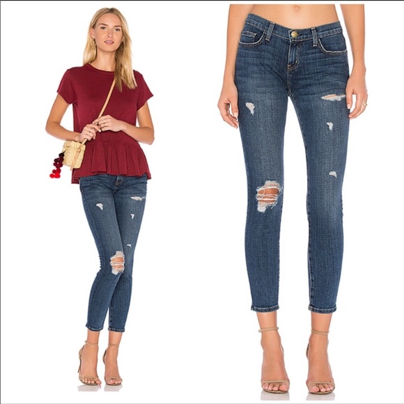 Current/Elliott Denim - Current/Elliott Easy Stilletto skinny jeans